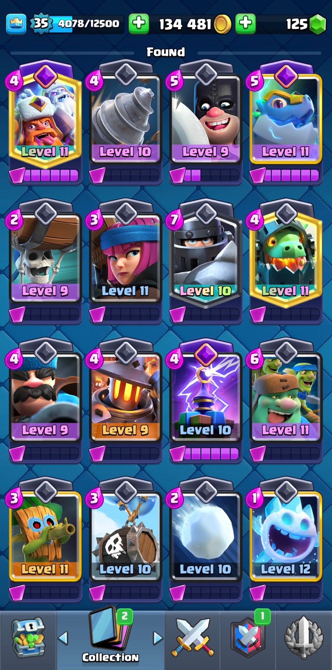 6K Clash Royale Trophy Account
