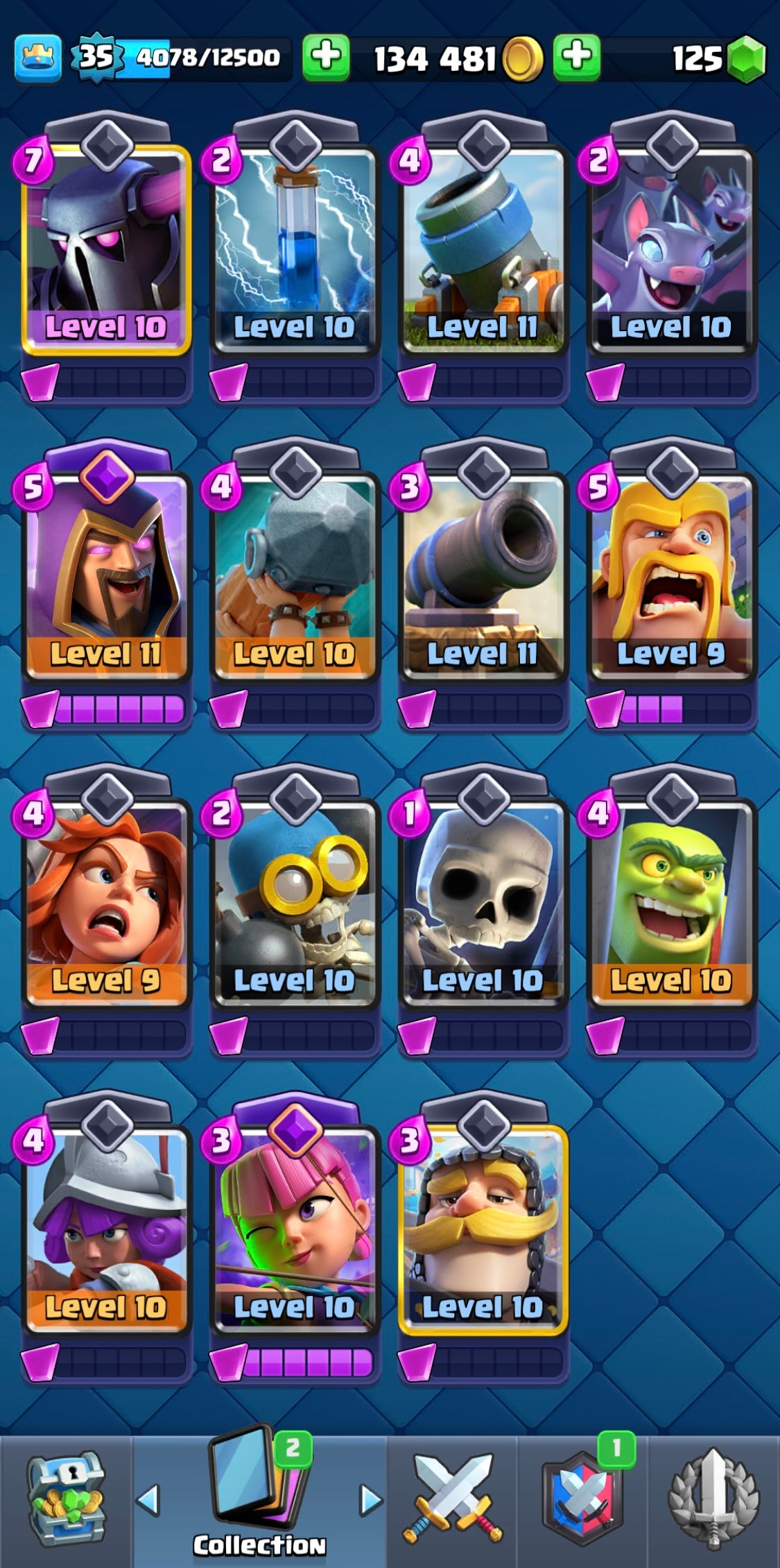 6K Clash Royale Trophy Account