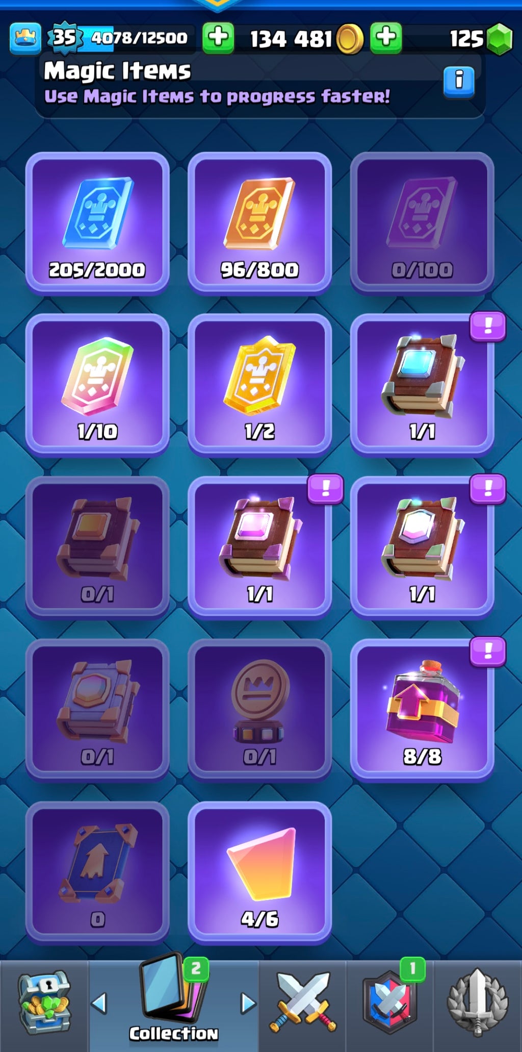 6K Clash Royale Trophy Account