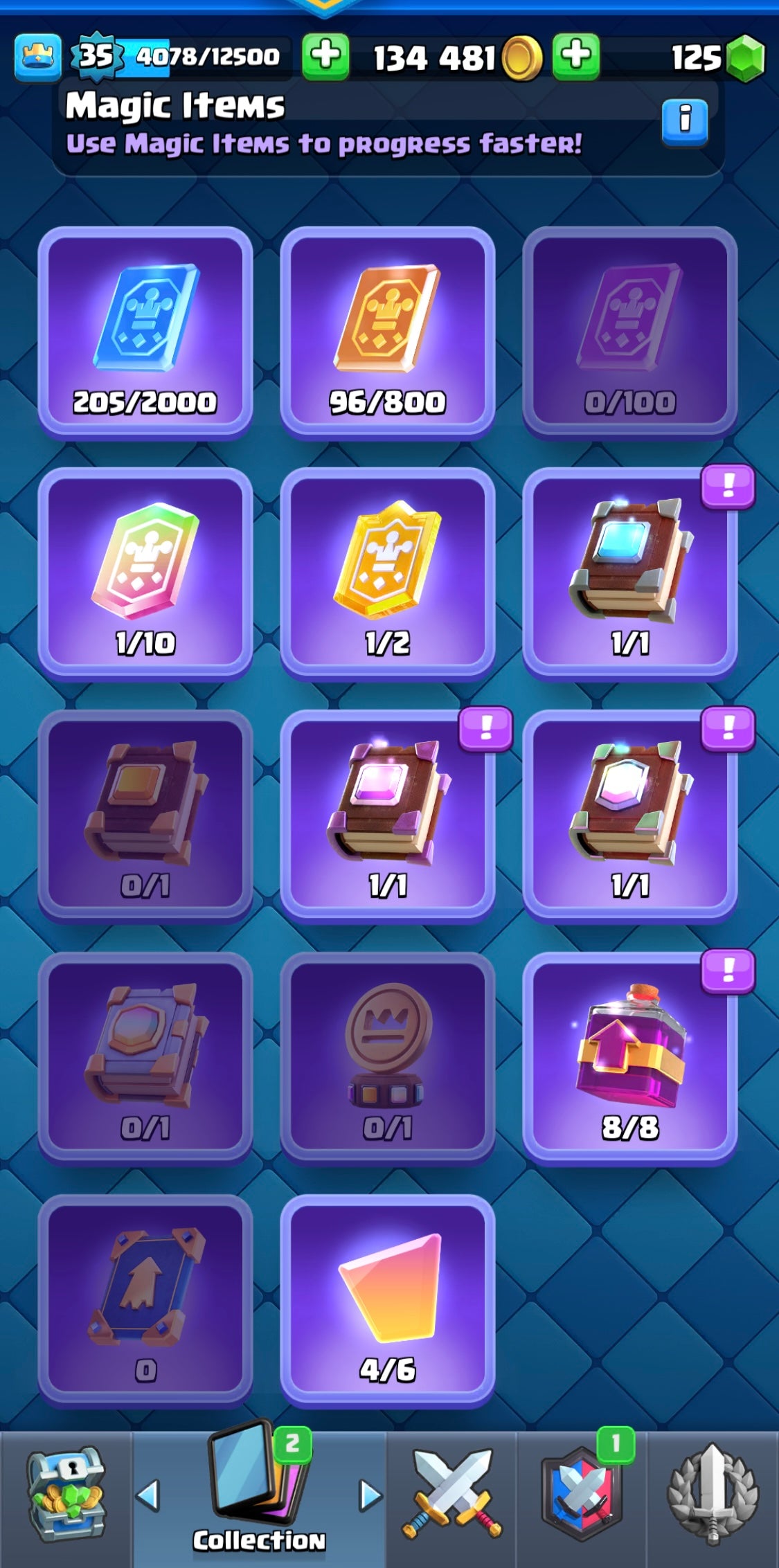 6K Clash Royale Trophy Account