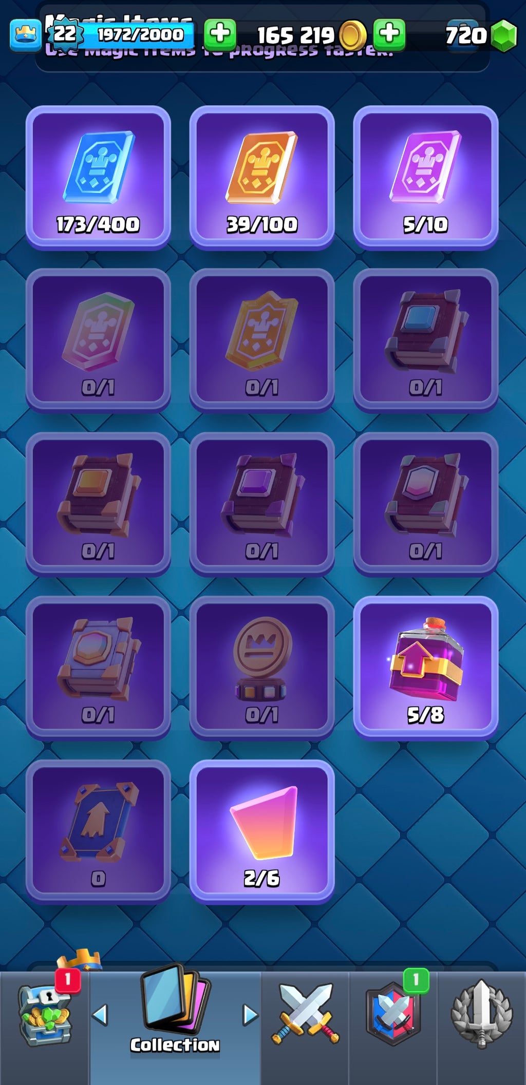 3k Clash Royale Trophy Account