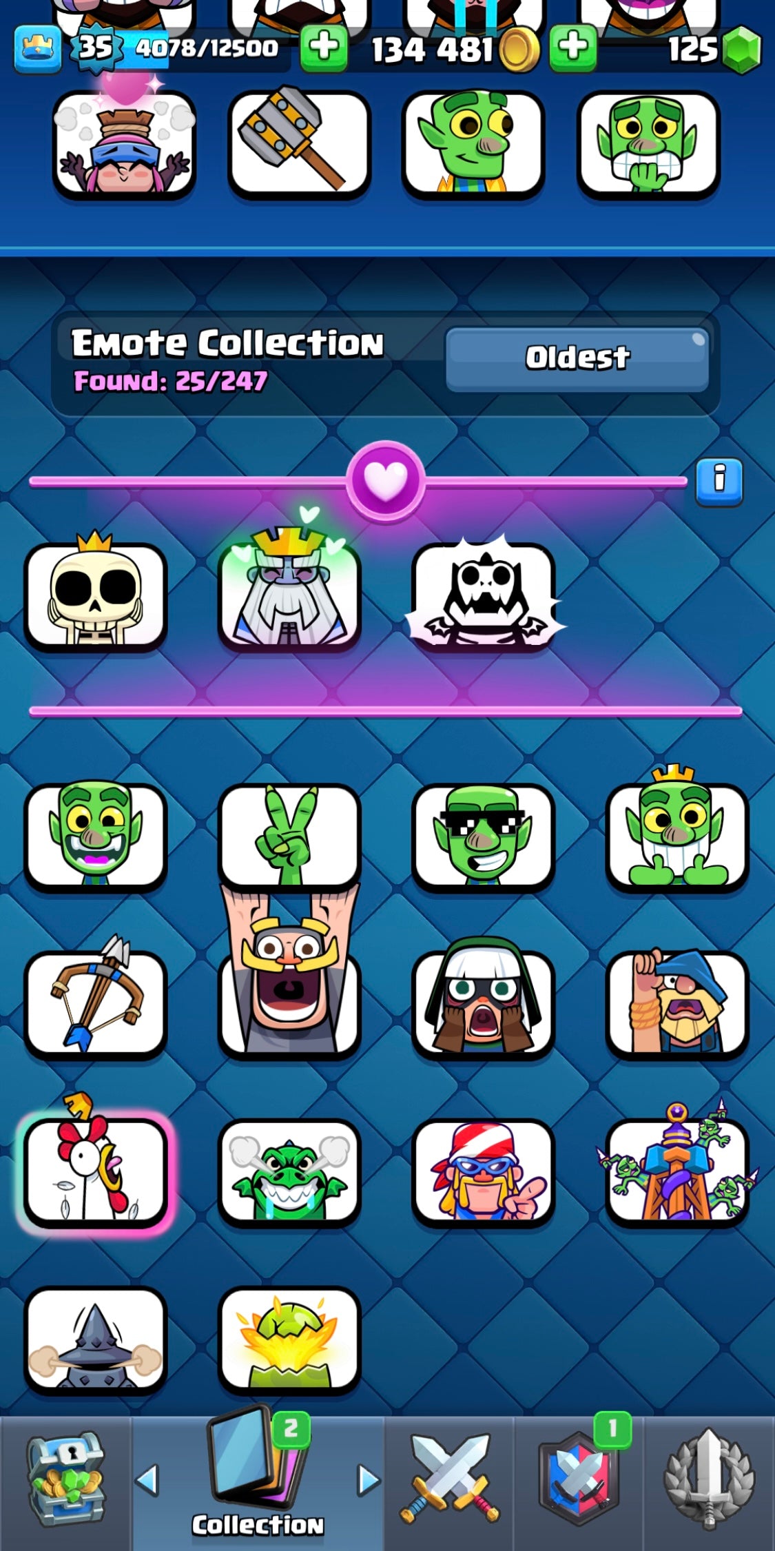 6K Clash Royale Trophy Account