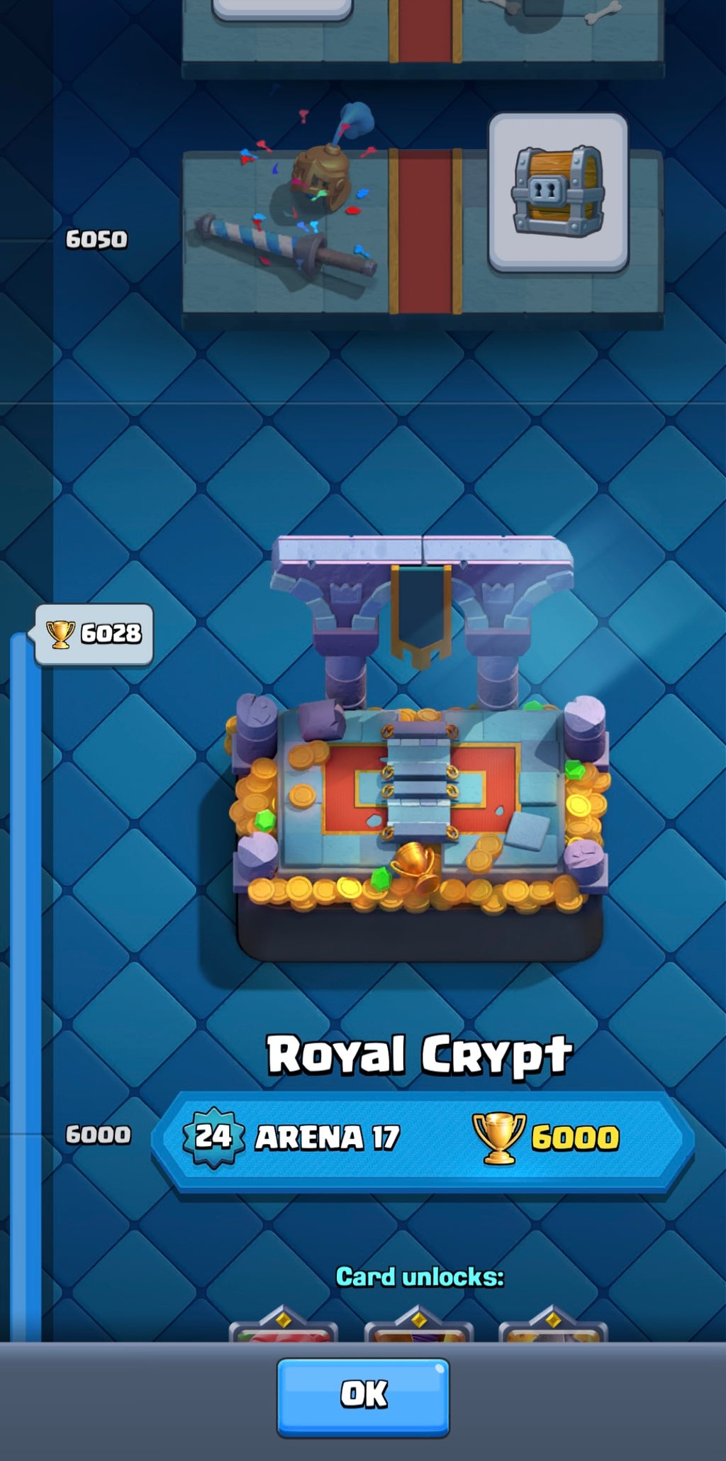 6K Clash Royale Trophy Account