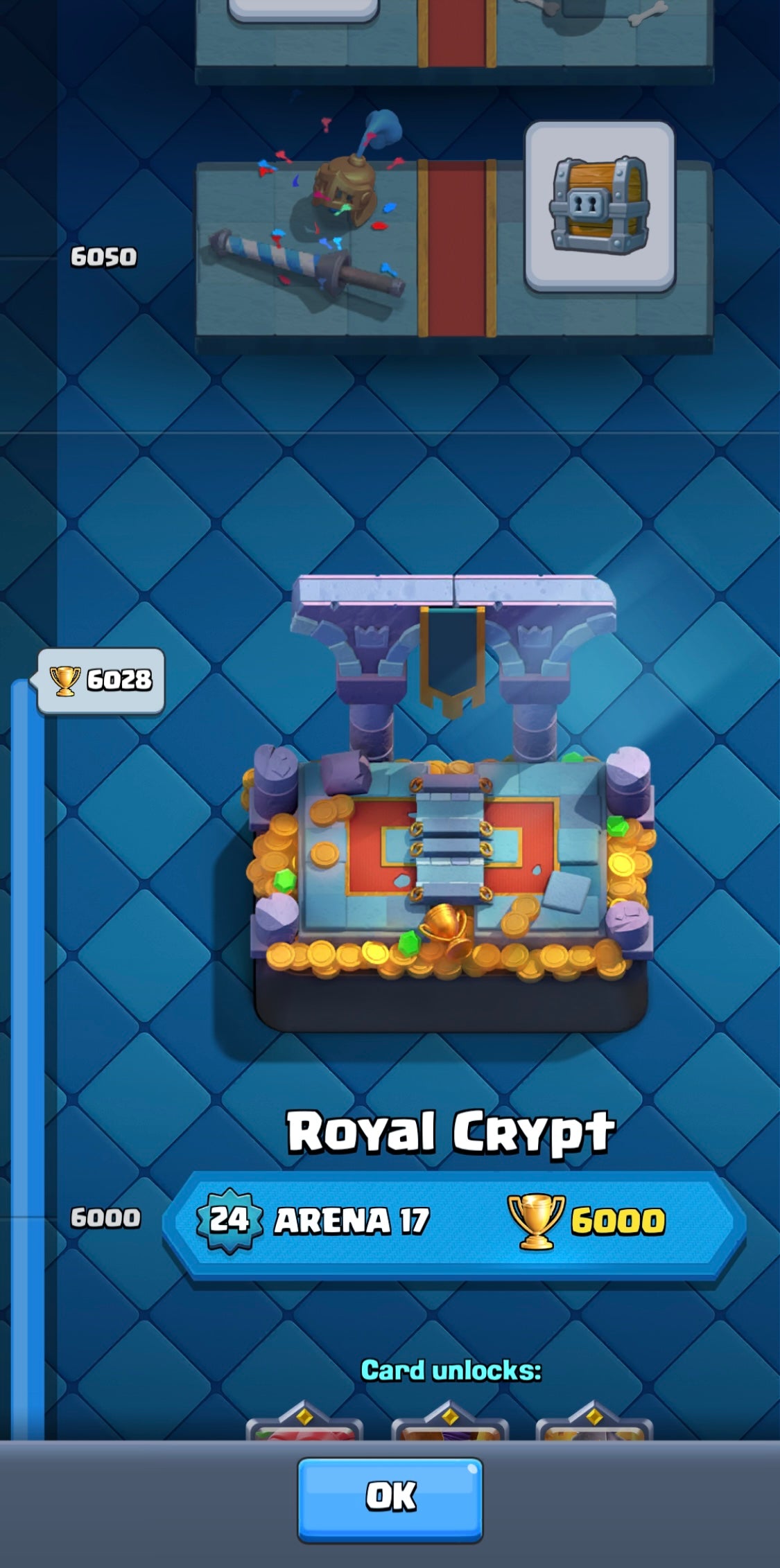 6K Clash Royale Trophy Account