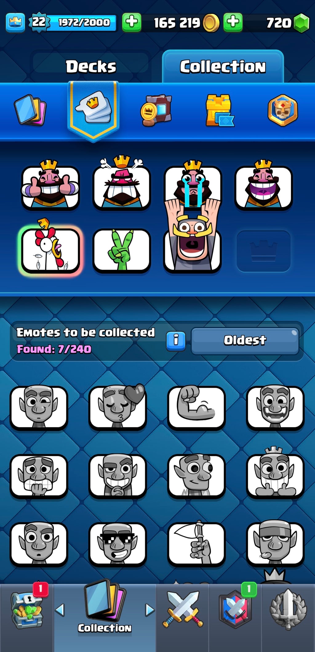 3k Clash Royale Trophy Account