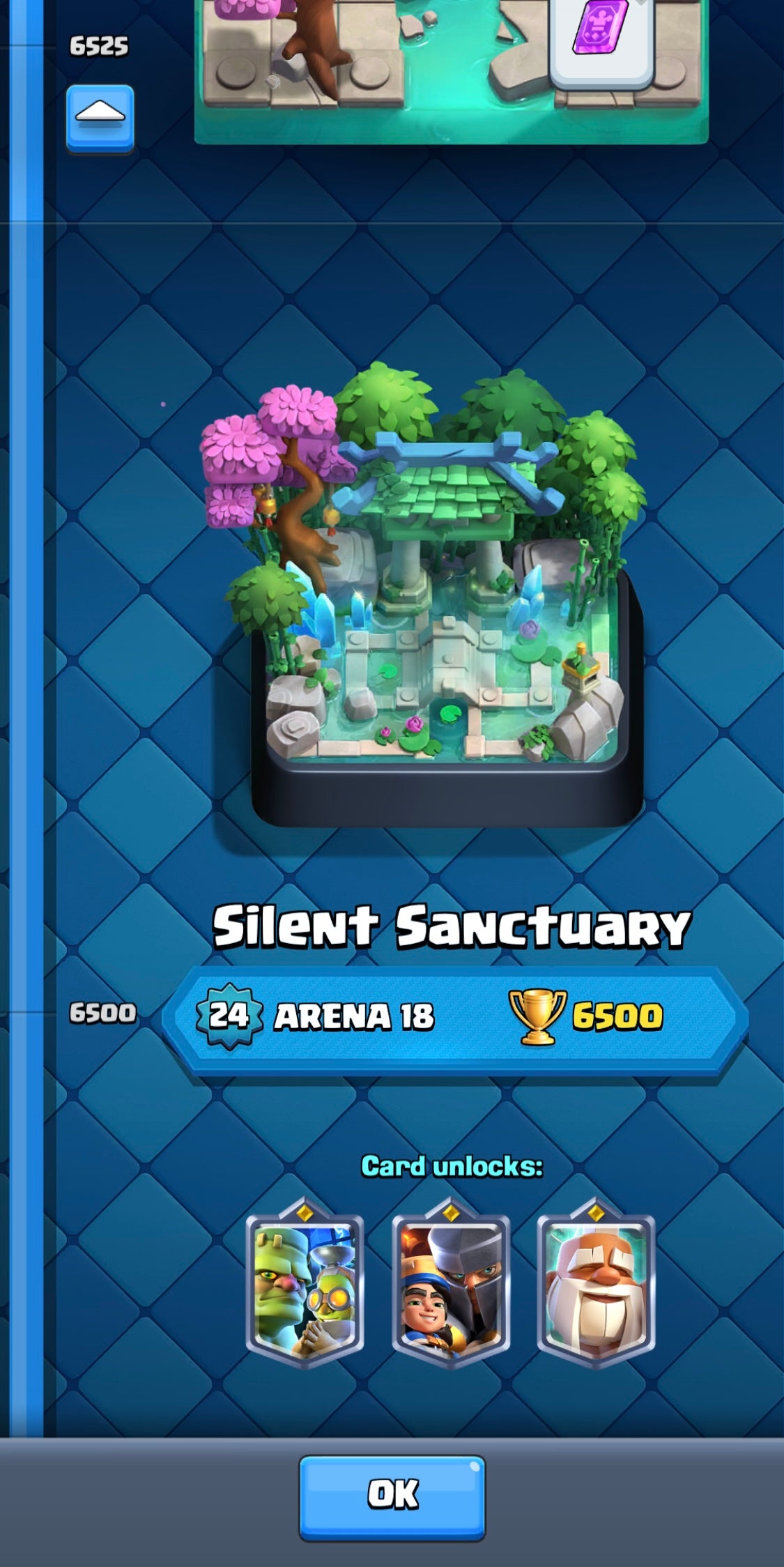 6.5k Clash Royale Trophy Account