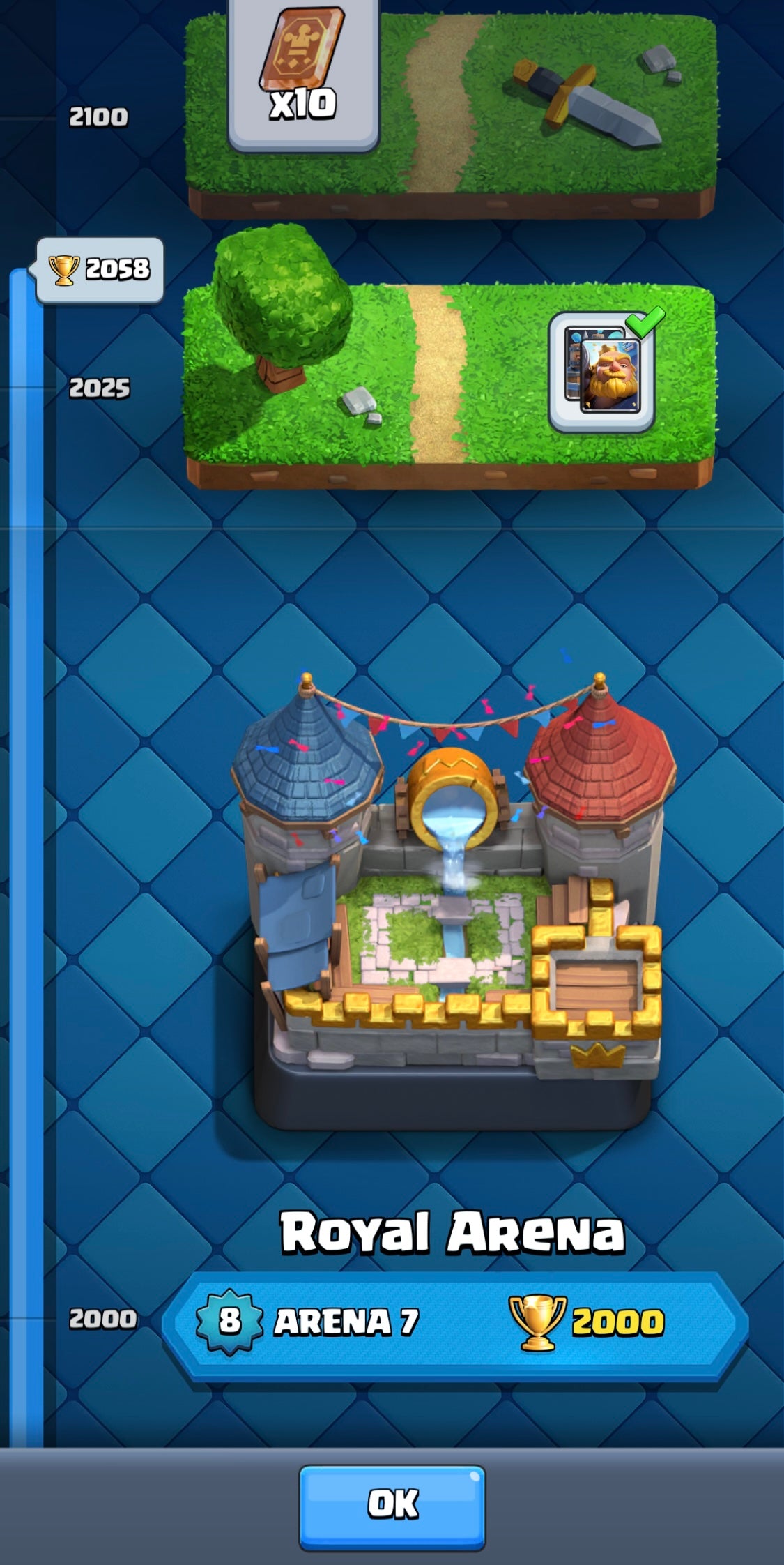 2k Clash Royale Trophy Account