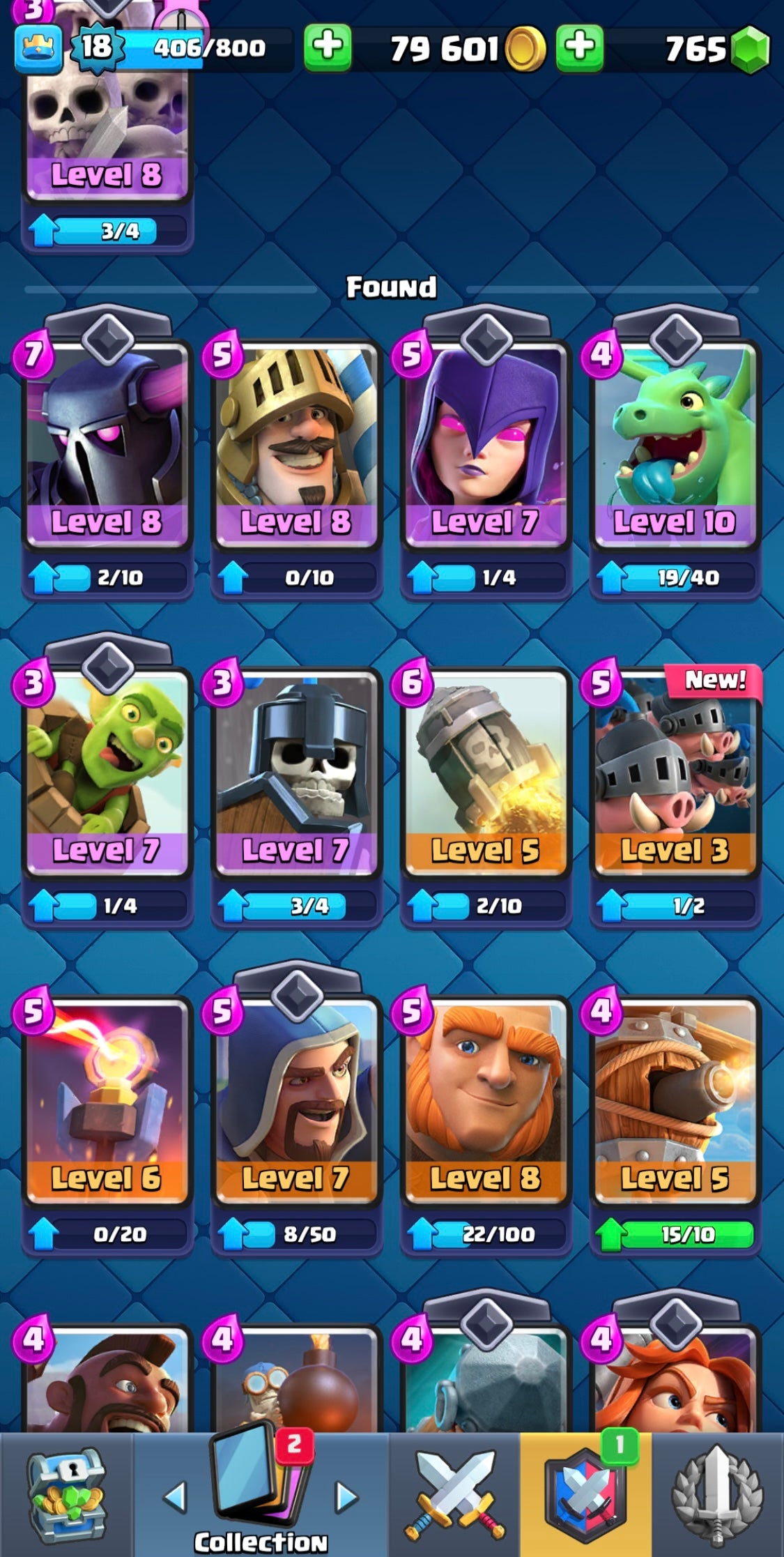 2k Clash Royale Trophy Account