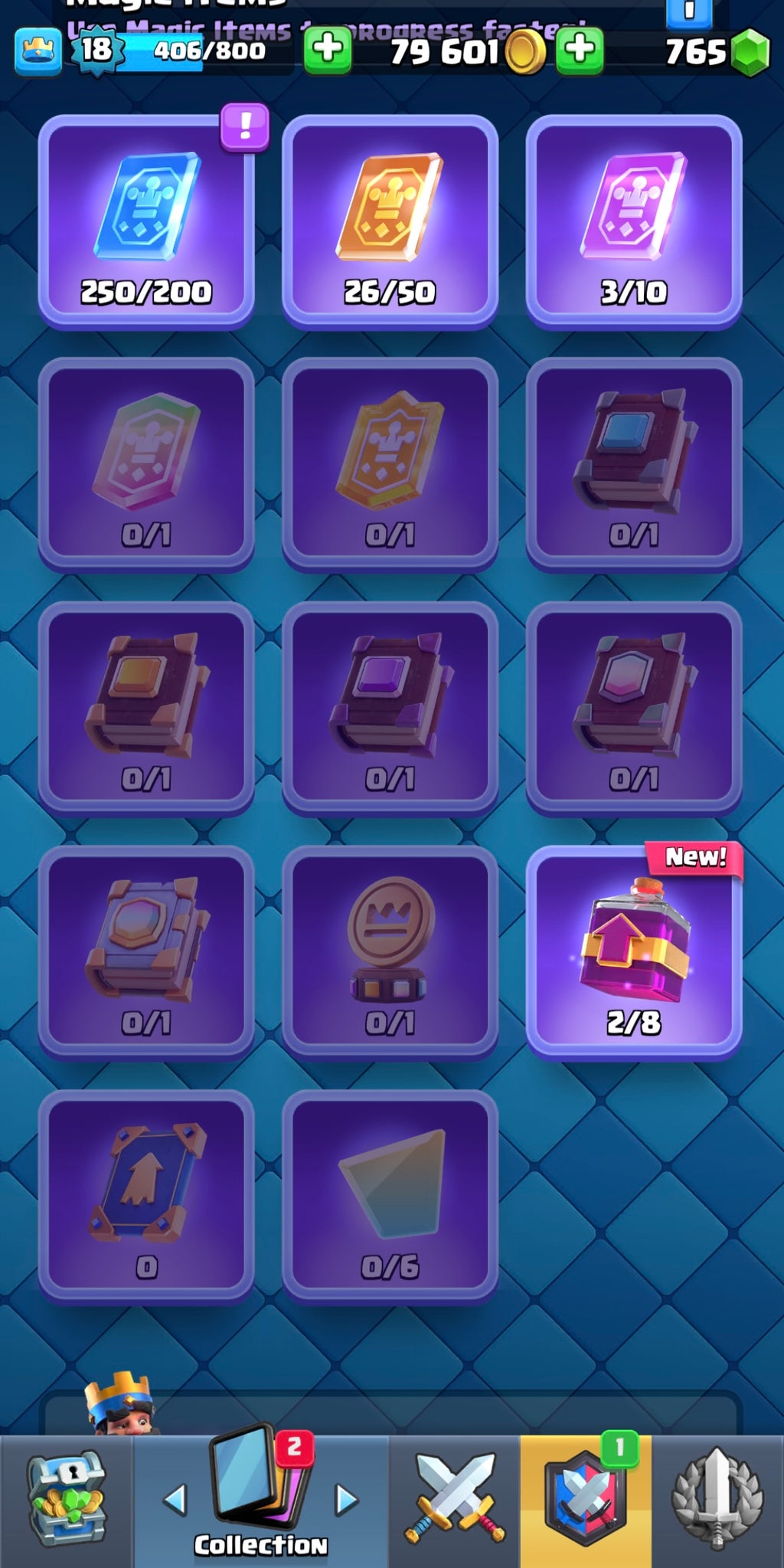 2k Clash Royale Trophy Account