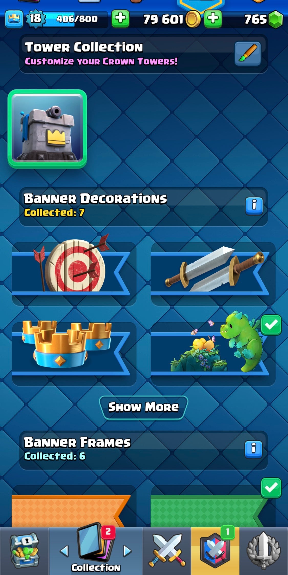 2k Clash Royale Trophy Account