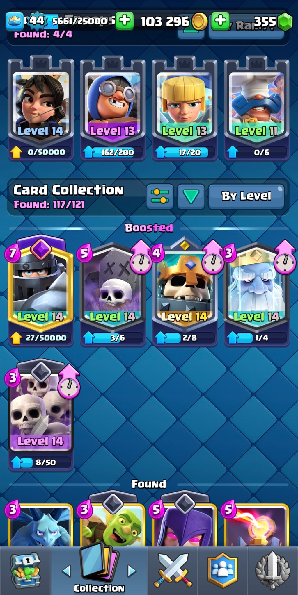 8k Clash Royale Trophy Account