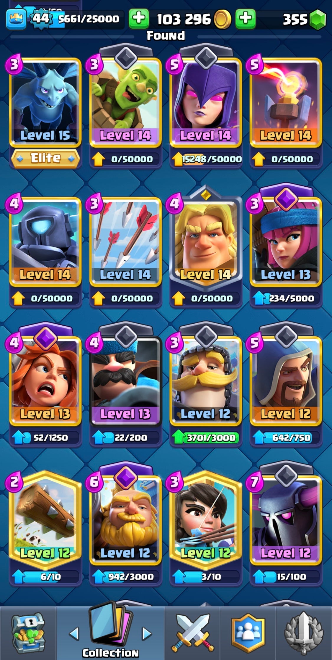 8k Clash Royale Trophy Account