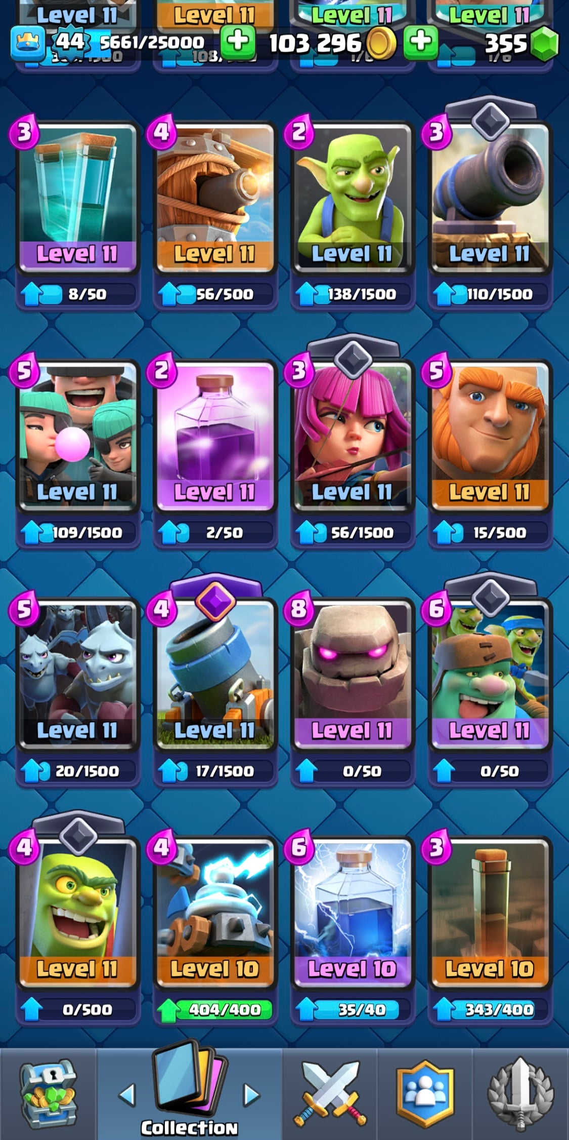 8k Clash Royale Trophy Account
