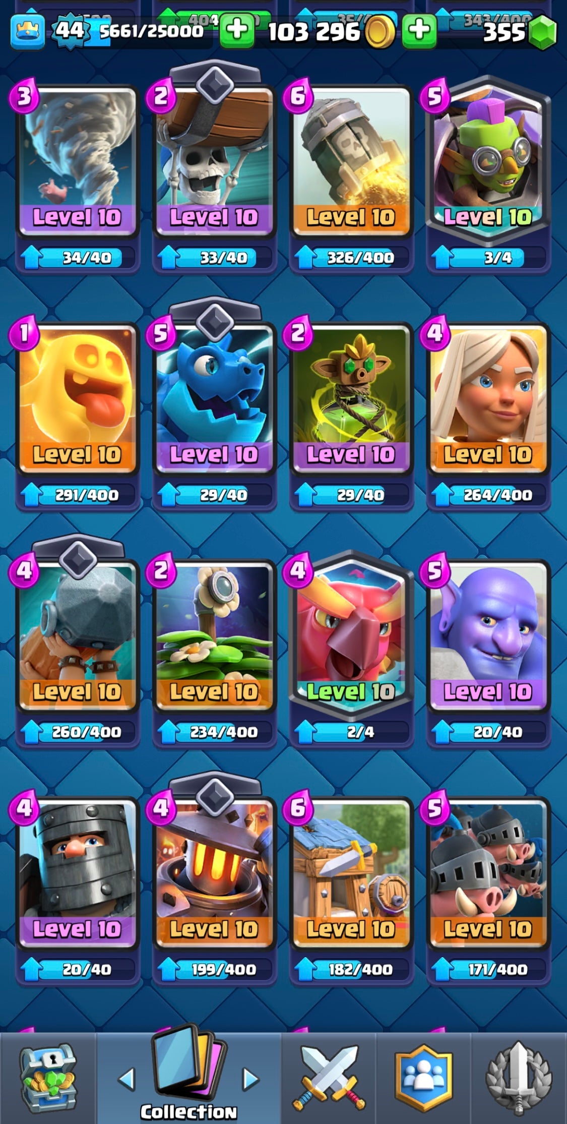 8k Clash Royale Trophy Account