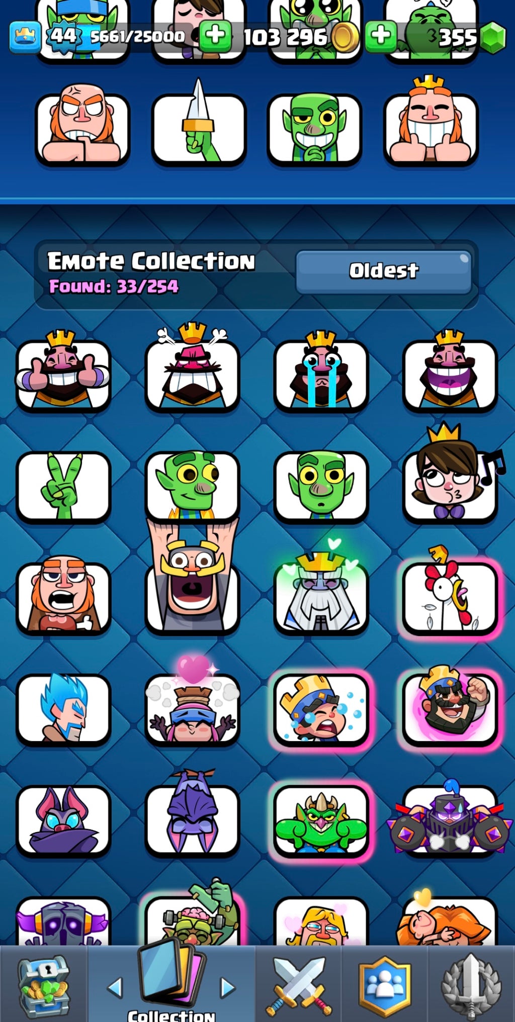 8k Clash Royale Trophy Account