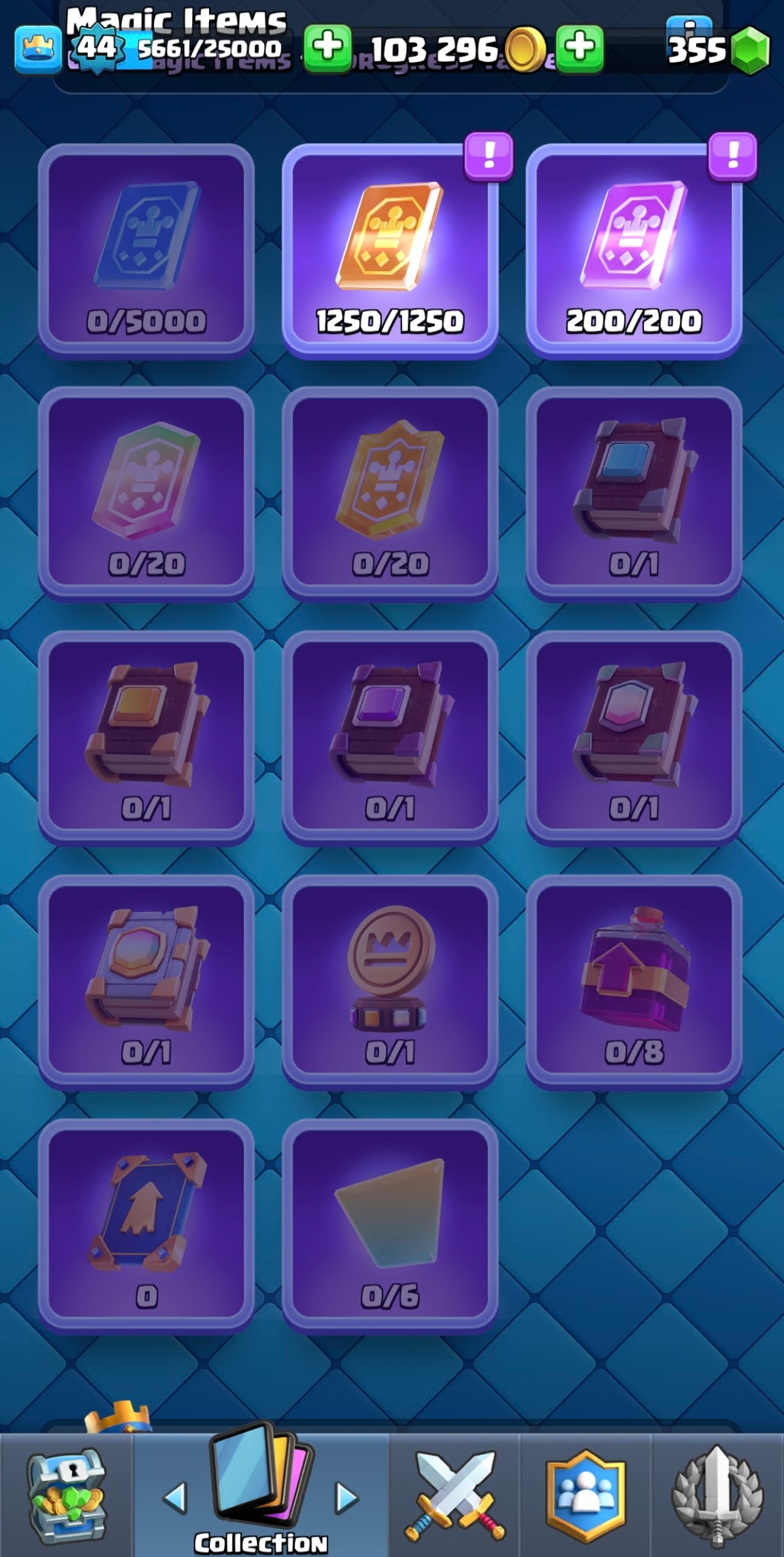 8k Clash Royale Trophy Account