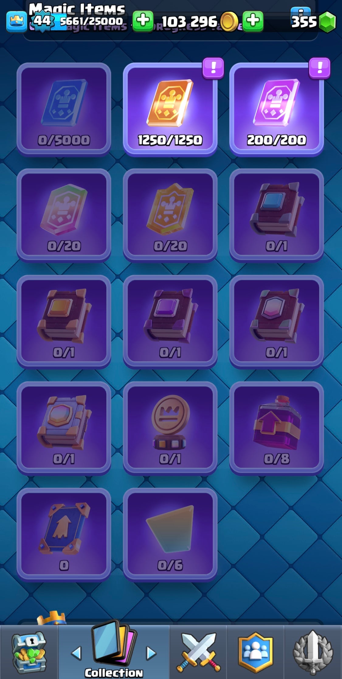 8k Clash Royale Trophy Account