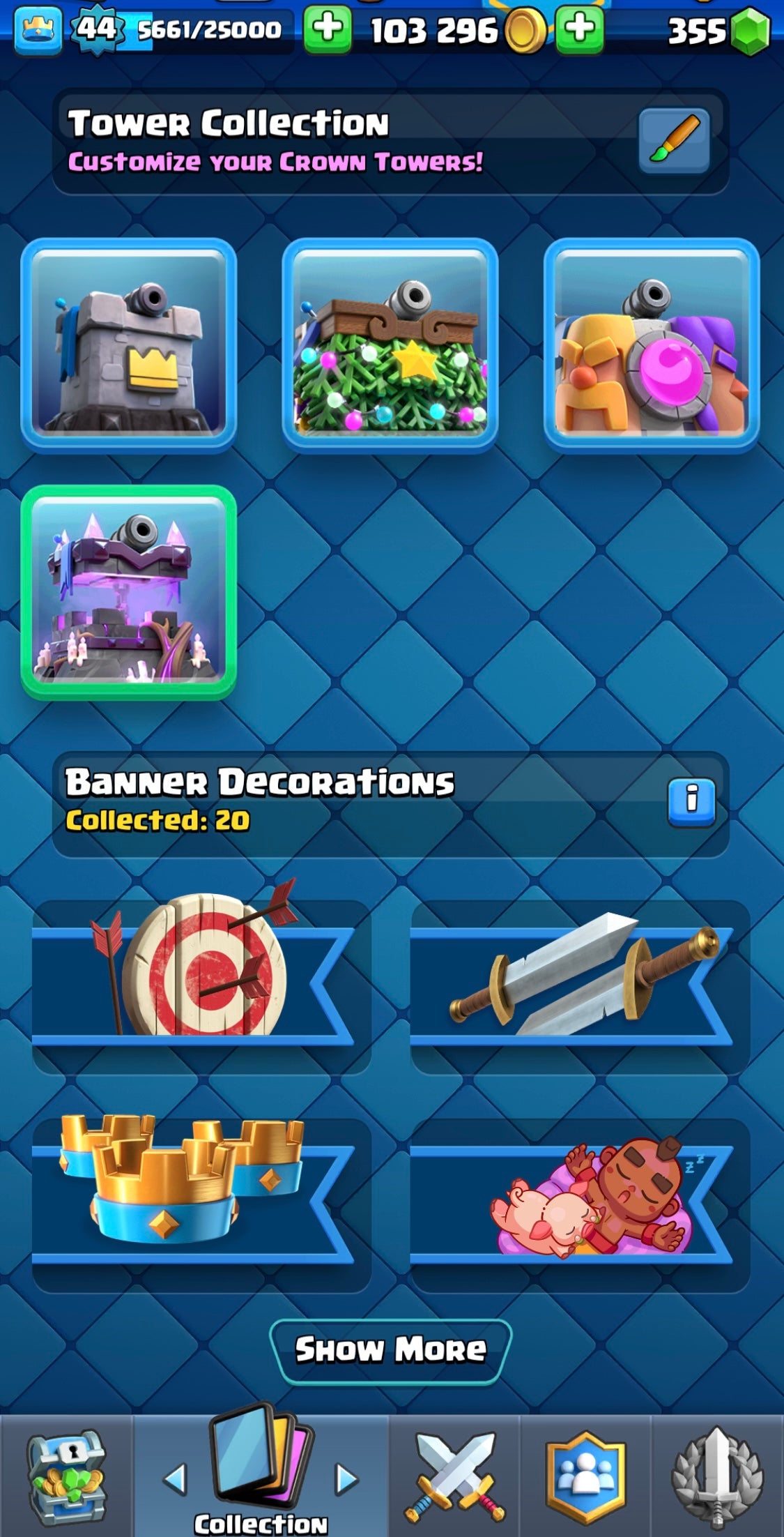 8k Clash Royale Trophy Account