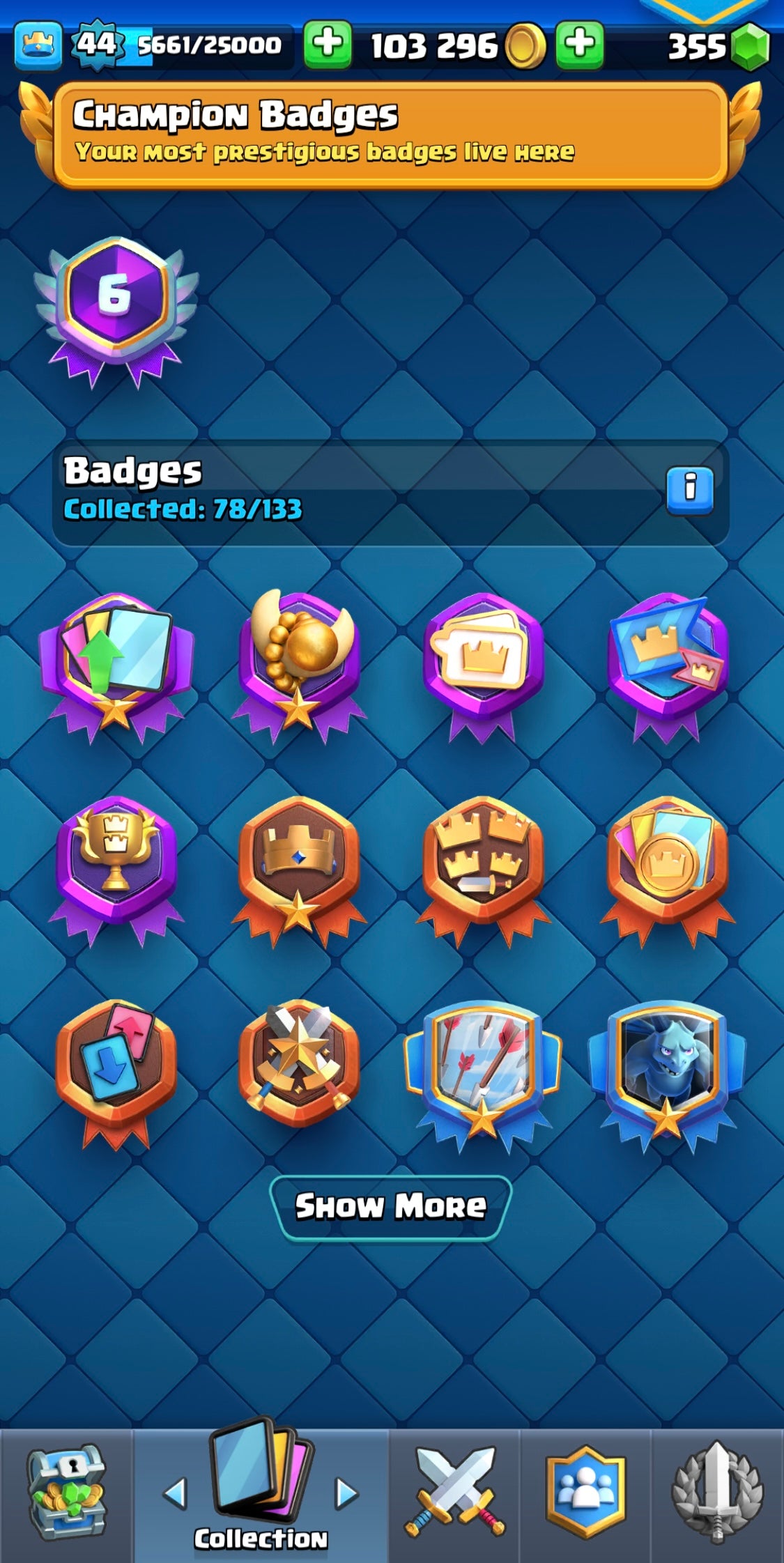 8k Clash Royale Trophy Account